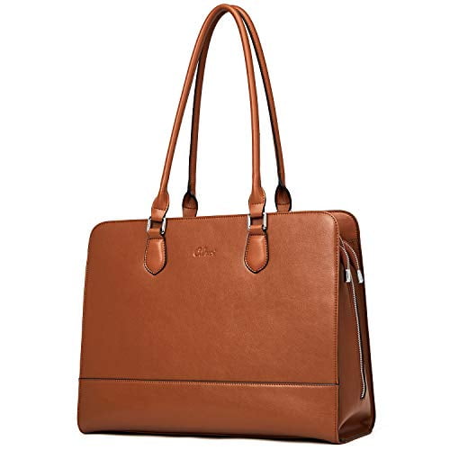 CLUCI Briefcase for Women Leather Slim 15.6 Inch Laptop Business Shoulder Bag Black Handbags Purse for Women Designer Genuine Leather Large Ladies Tote Hobo Vintage Shoulder Bags Brown CLUCI Briefcase for Women Leather Slim 15.6 Inch Laptop Business Shoulder Bag Black Handbags Purse for Women Designer Genuine Leather Large Ladies Tote Hobo Vintage Shoulder Bags Brown